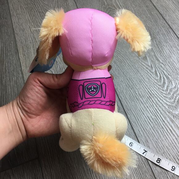 Nickelodeon Paw Patrol 8" Skye Plush Cockapoo Dog Stuffed Animal Super Hero New - Picture 5 of 6